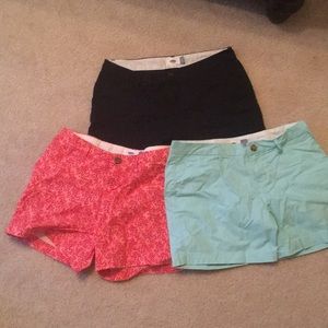 Four Pairs of Old Navy Chino Shorts, sz 2!